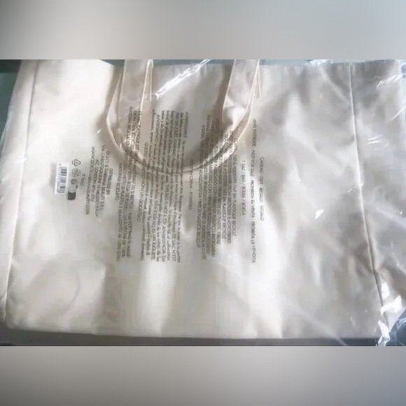 Dolce&Gabbana D&G Devotion Tote Shopper Travel Bag Cream Ivory NWT - Picture 14 of 15